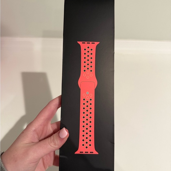 Never Used! Apple Watch Nike Sport Band 41mm Coral Color - Picture 3 of 7